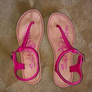 Hot Pink Sandals